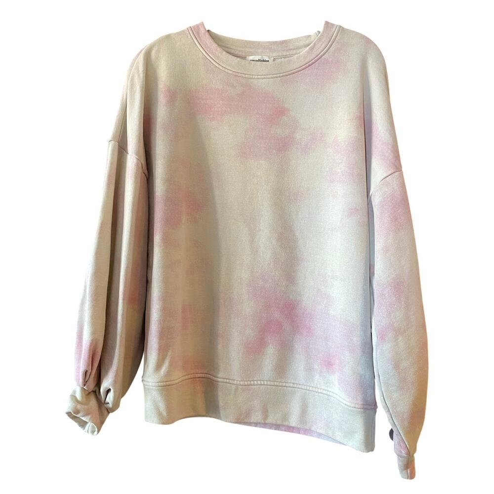 The Drop Pastel Tie Dye Pullover Sweatshirt Size Small